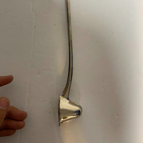 Elegant Vintage Silver-Tone Bell Candle Snuffer - Picture 7 of 13